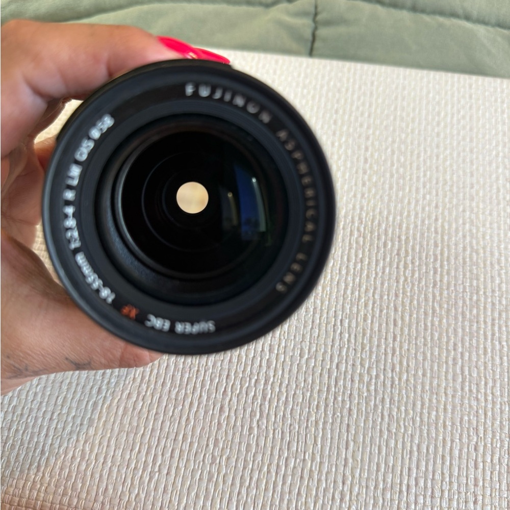 Fujifilm Fujinon XF Lens with Black Finish